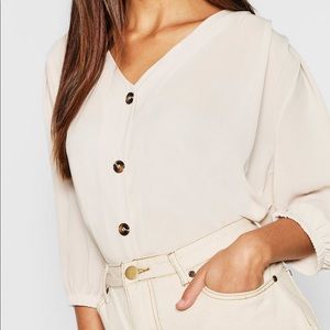 Donating soon! Button down blouse